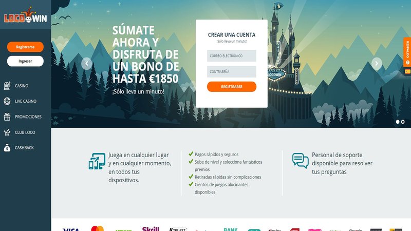 Conoce Locowin Casino: Oferta de Juegos y Apuestas en Línea para España in Spain
