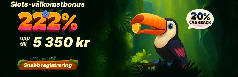 Välkommen Till Tucan Casino: Online Casinospel Med Bästa Bonuserna - overview